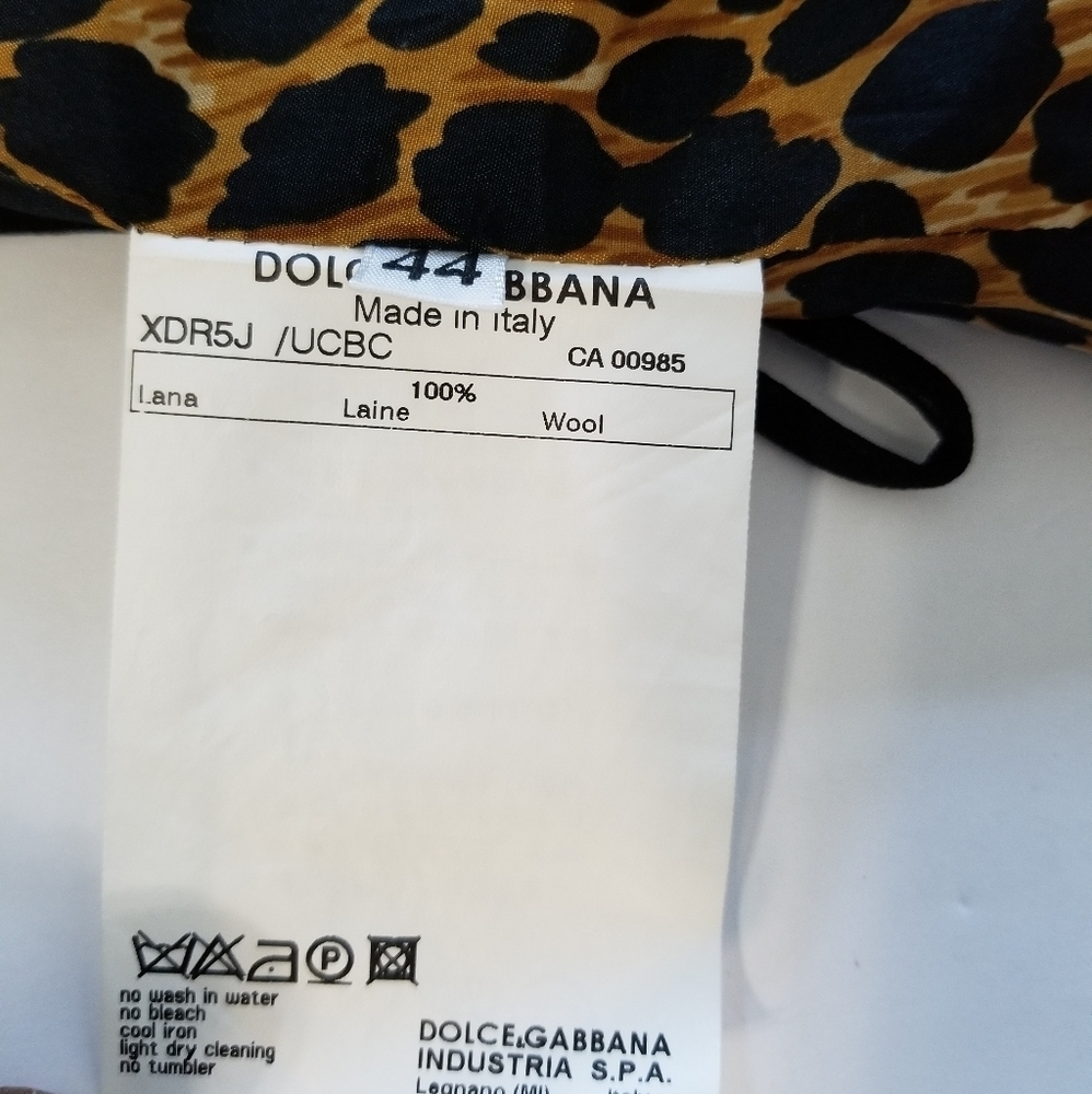 Dolce  & Gabbana Wool Dress‎ - Picture 8 of 9